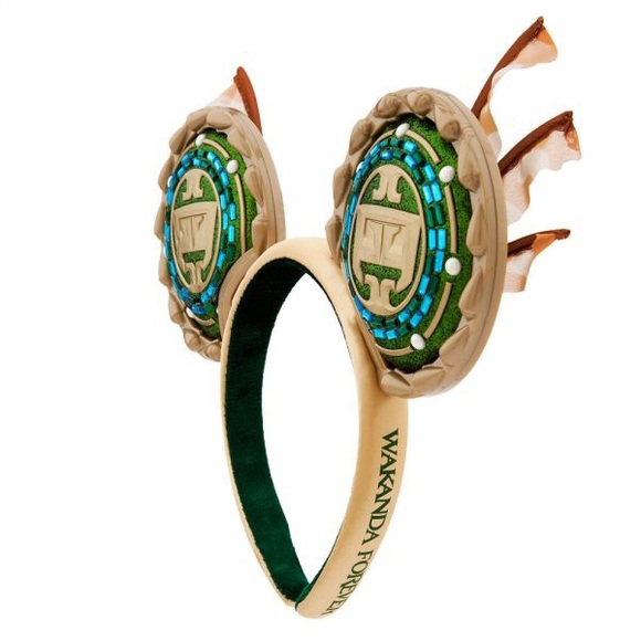 NWT Disney Black Panther: Wakanda Forever Mickey Mouse Ears For Adults 💚🤎 - Picture 4 of 9